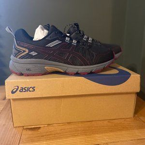 ASICS Womens Gel_Venture 7 Running Shoes, 9.5, Graphite Grey/Dried Berry